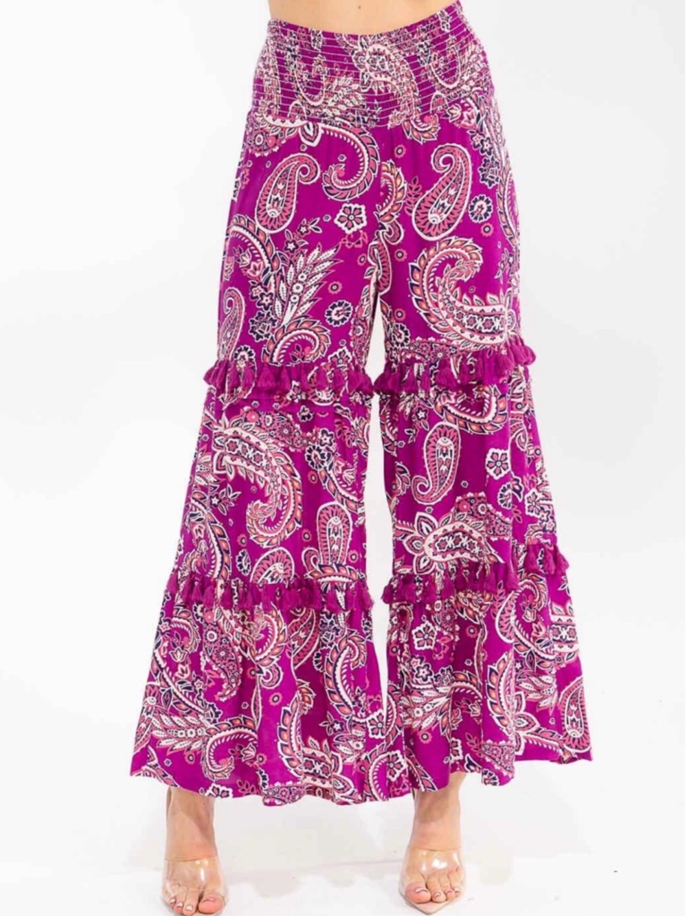 Paisley Tiered Palazzo Pataloon 🌼 ☮️